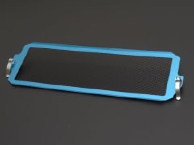 Cusco 6A1 035 A 08-17 Impreza (GR/GV/VA) Turbo Intercooler Protection Grill Kit Blue w/Blk Mesh