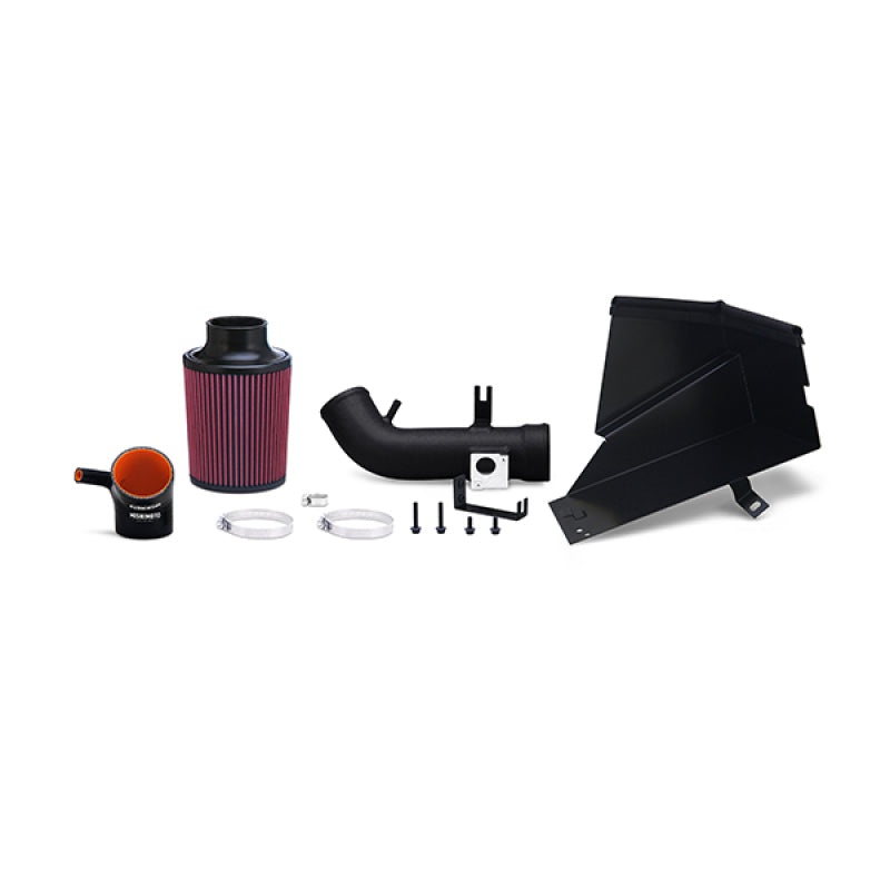 Mishimoto MMAI-CIV-06SIHWBK 06-11 Honda Civic Si Performance Air Intake w/ Heat Shield - Wrinkle Black