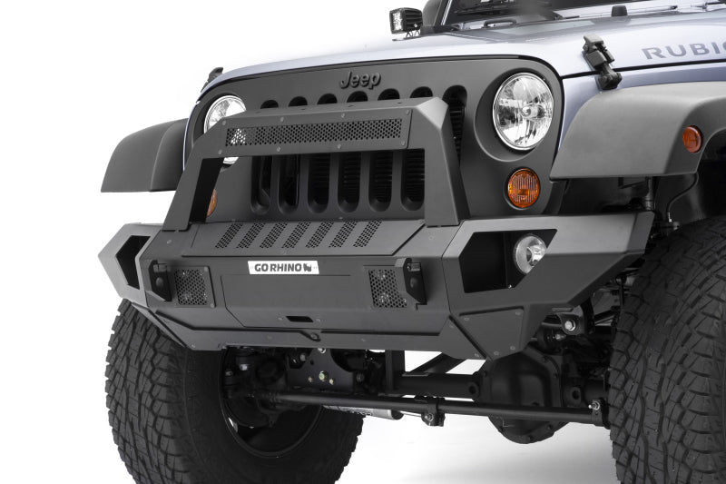 Go Rhino 25101T 07-20 Jeep Wrangler JL/JLU/JK/JKU/Gladiator JT Trailline 10 Light Mount Bar