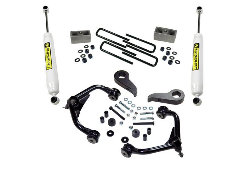 Superlift K1010 11-19 Chevy Silv/GMC Sierra 2500 HD 3in Lift Kit w/ Rear Shocks