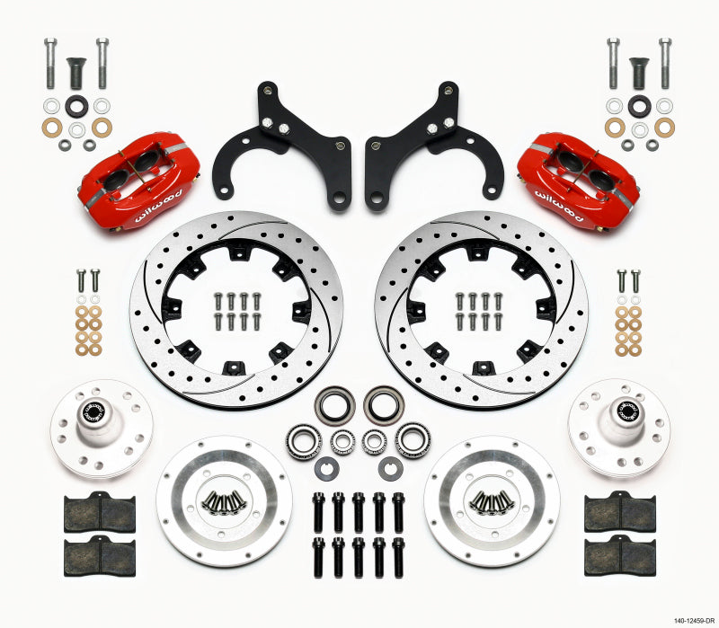 Wilwood WIL140-12459-DR Front Disc Brake Kit 63- 64 Vette 12.19in
