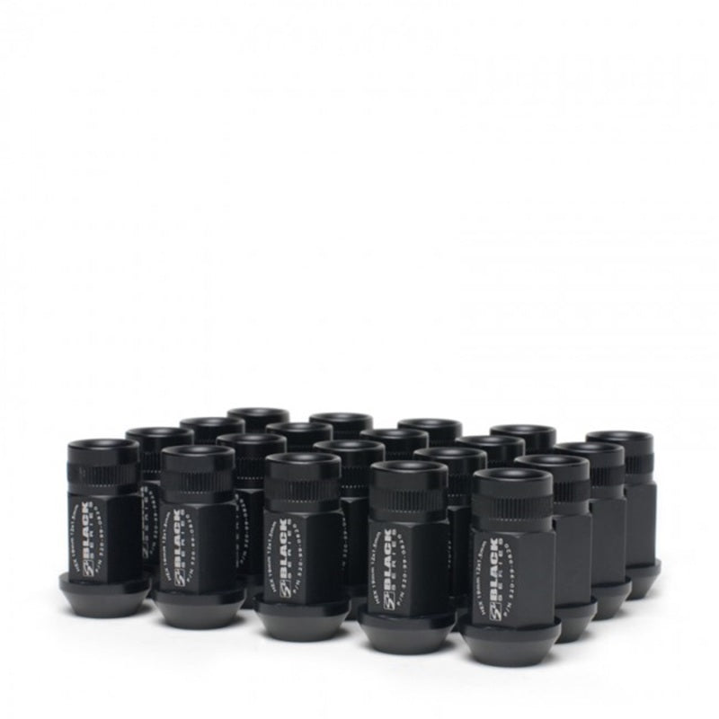 Skunk2 Racing 520-99-0855 Skunk2 12 x 1.5 Forged Lug Nut Set (Black Series) (20 Pcs.)
