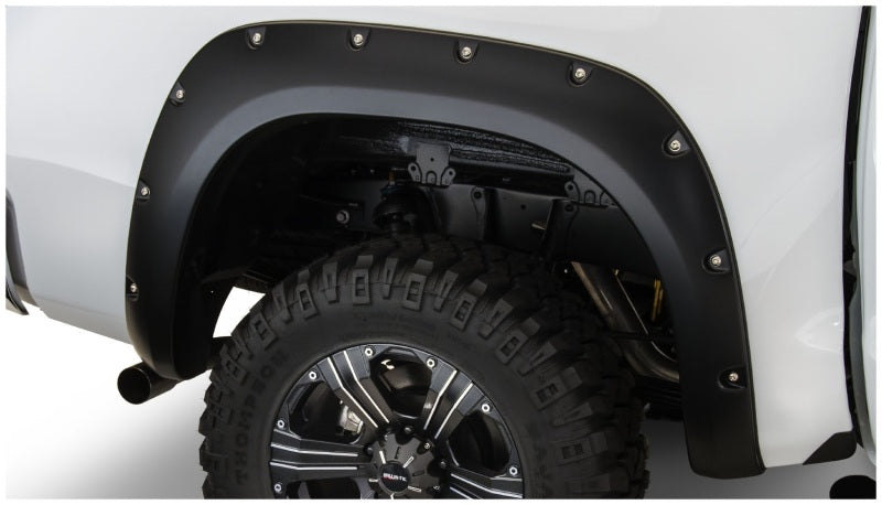 Bushwacker 30911-02 07-13 Toyota Tundra Fleetside Pocket Style Flares 4pc 97.6/78.7/66.7in Bed - Black