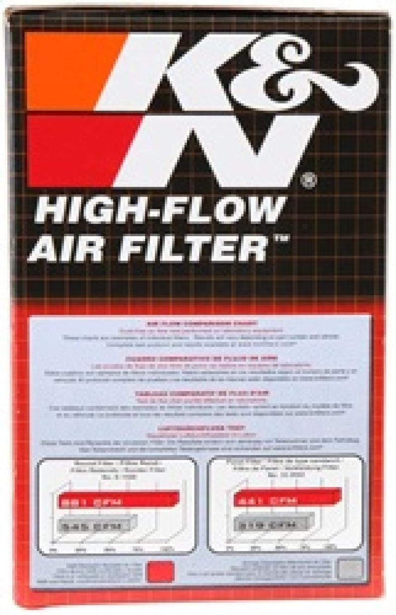 K&N Engineering RX-4140 K&N Universal X-Stream Clamp-On Round Air Filter 3.531in Flg ID/4in OD/5.969in H