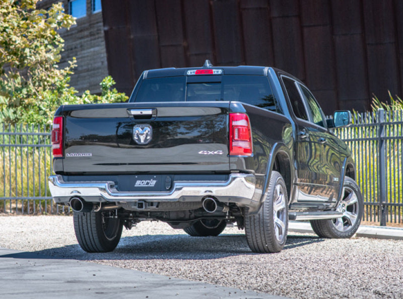 Borla 60667 2019 RAM 1500 5.7L V8 AT 2+4WD 4DR CC SB (5ft7in Box) 144.6in WB 3in Optional Front Muffler