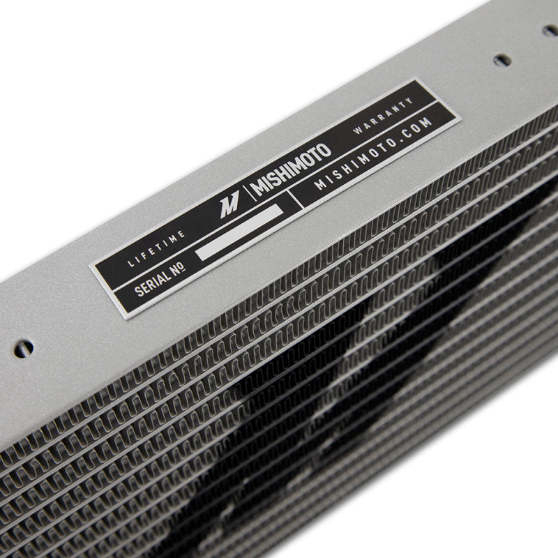 Mishimoto MMTC-DMAX-17SL 17-19 GM 6.6L Duramax (L5P) Transmission Cooler - Silver