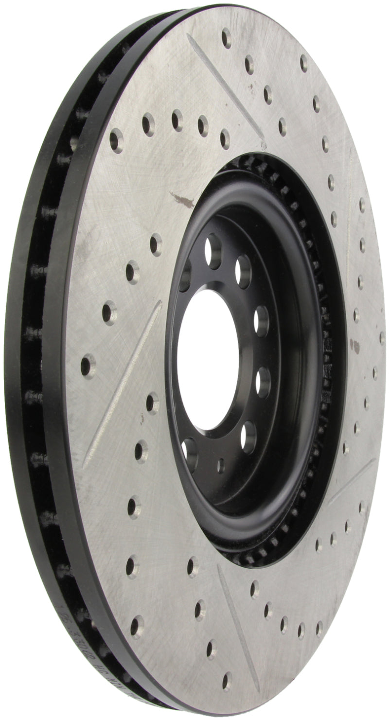 Stoptech 127.33062R StopTech Slotted & Drilled Sport Brake Rotor