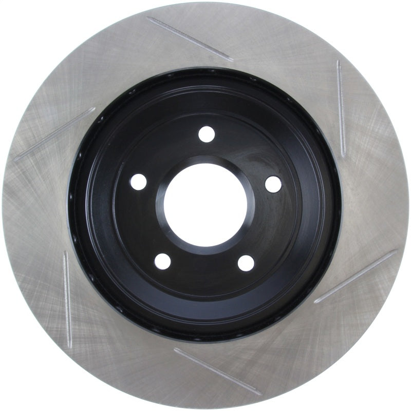 Stoptech 126.62060SR StopTech Power Slot 97-04 Chevy Corvette / 04 & 08 Cadillac XLR/XLR-V Front Right Slotted Rotor