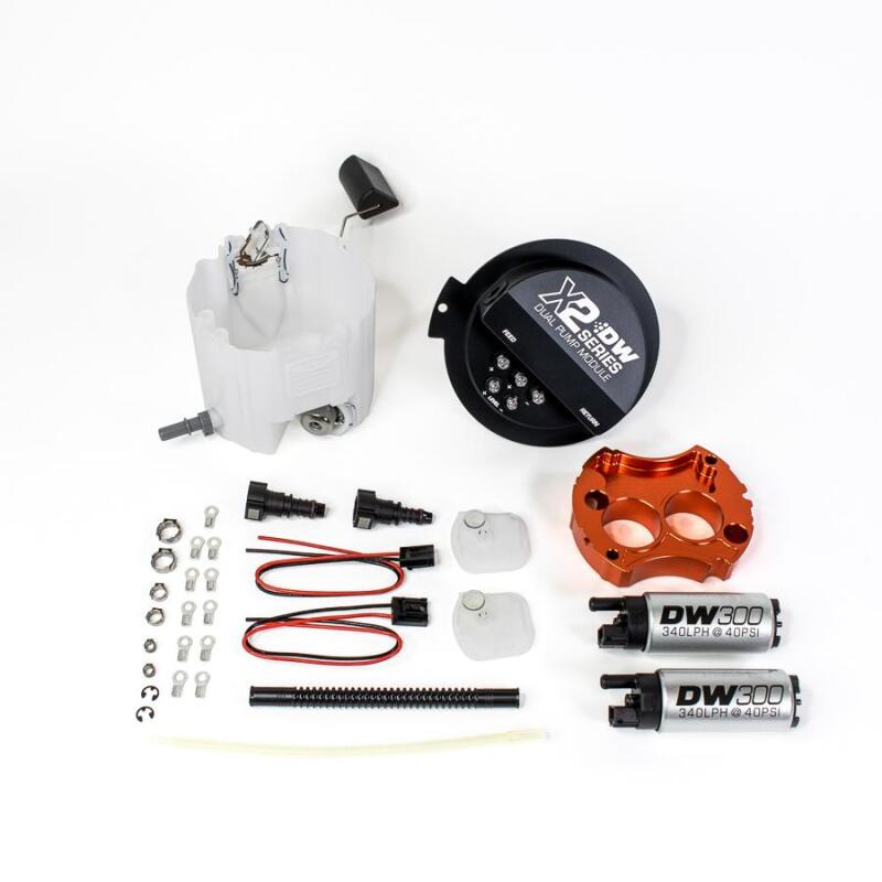 DeatschWerks 9-301-7002 10-15 Chevy Camaro LS 3.7 V6/ SS LS3 X2 Series Fuel Pump Module w 2 DW300s