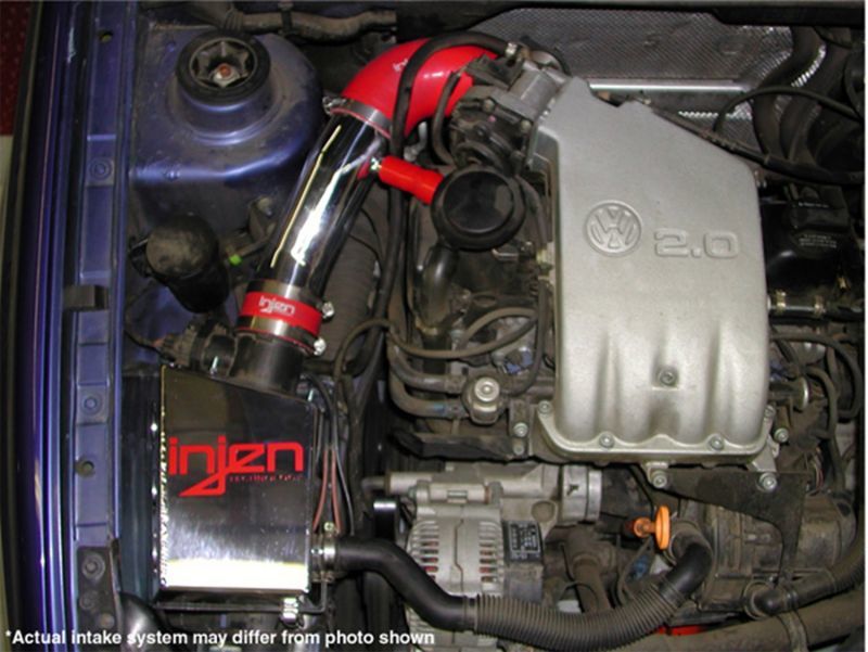 Injen IS3010BLK 96-98 Jetta / Golf 2.0L OBD2 Only Single Pressure Regulating Valve Only Black Short RAM Intake
