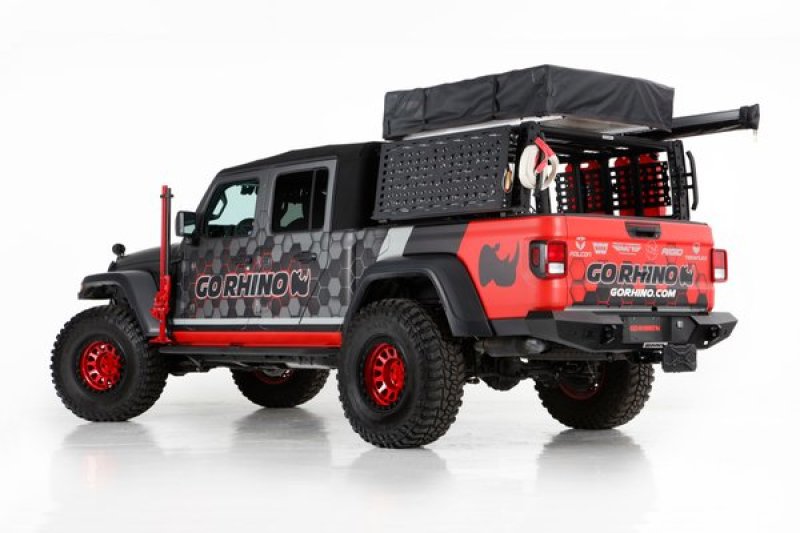 Go Rhino 5950000T 19-21 Jeep Gladiator XRS Overland Xtreme Rack - Black