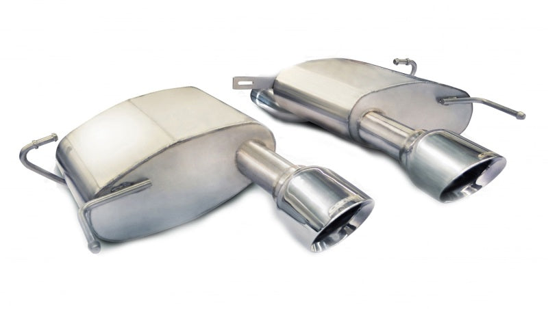 CORSA Performance 14942 Corsa 2011-2015 Cadillac CTS Coupe V 6.2L V8 Polished Sport Axle-Back Exhaust