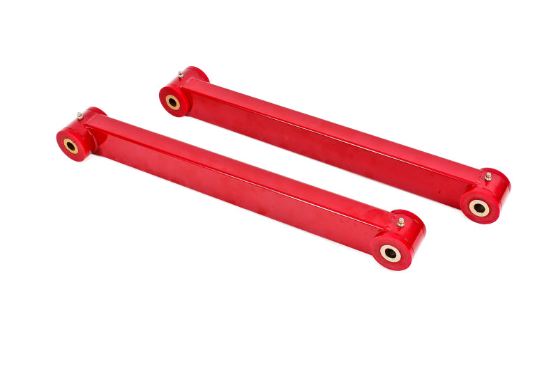BMR Suspension TCA019R BMR 05-14 S197 Mustang Non-Adj. Boxed Lower Control Arms (Polyurethane) - Red