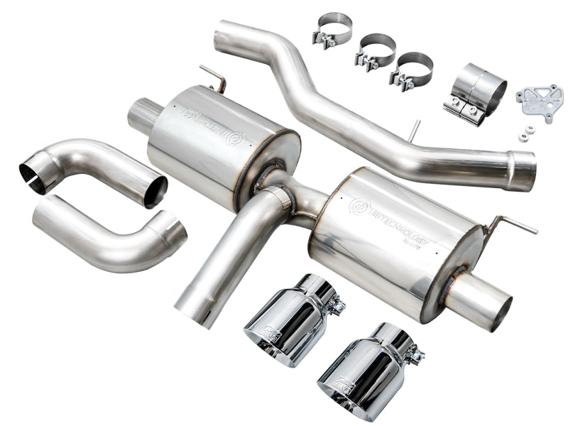 AWE Tuning 3015-32429 AWE 19-23 BMW 330i / 21-23 BMW 430i Base G2X Touring Axle Back Exhaust - Chrome Silver