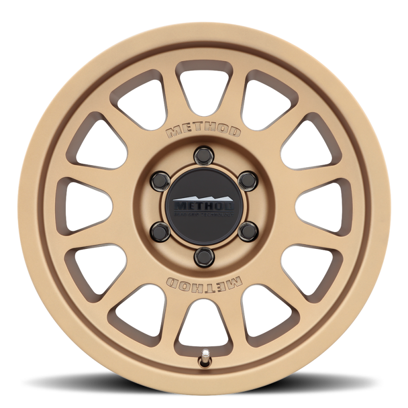 Method Wheels MR70378516925 Method MR703 17x8.5 +25mm Offset 6x135 87mm CB Method Bronze Wheel