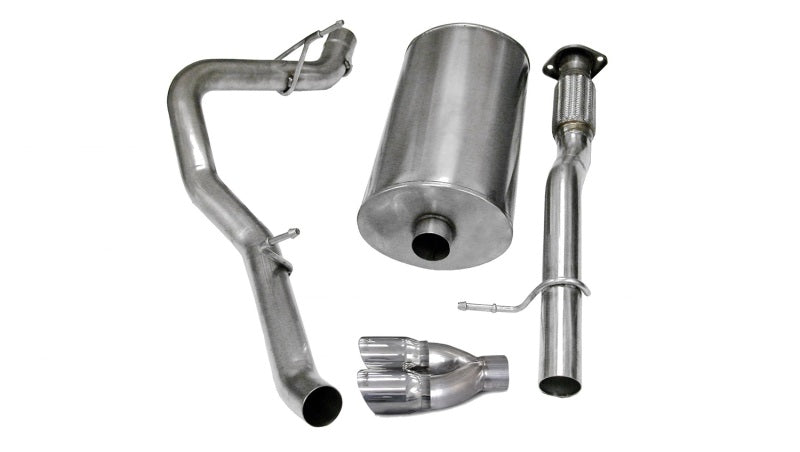 CORSA Performance 14246 Corsa 2007-2008 Chevrolet Suburban 1500 5.3L V8 Polished Sport Cat-Back Exhaust