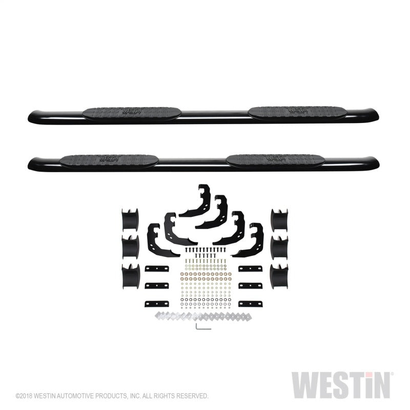 Westin 21-24085 2019 RAM 1500 Crew Cab (Excl. 1500 Classic) PRO TRAXX 4 Oval Nerf Step Bars - SS