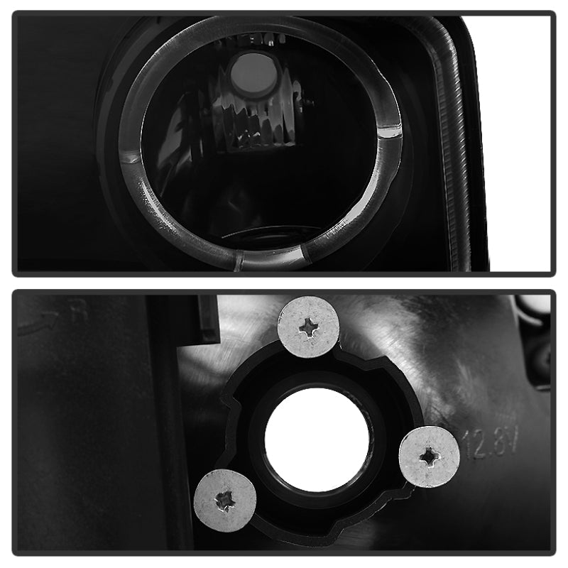 SPYDER 5078292 Spyder GMC Sierra 1500/2500 99-06 Projector Headlights LED Halo LED Blk Smke PRO-YD-CDE00-HL-BSM