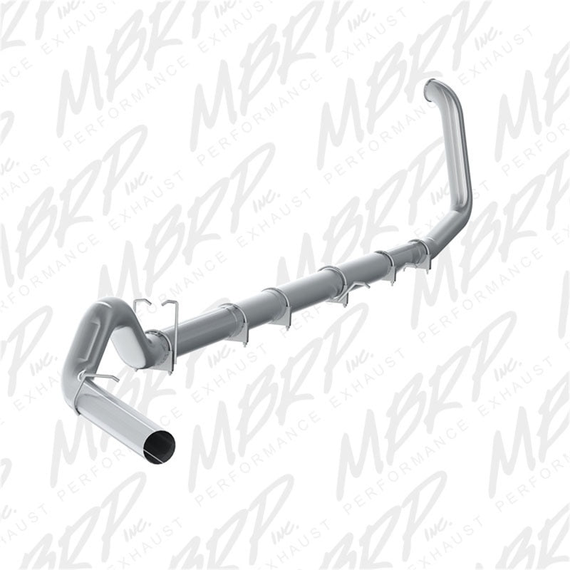 MBRP S62220SLM F-250/350 7.3L all models 5in Turbo Back Single Side Exit No Muffler T409