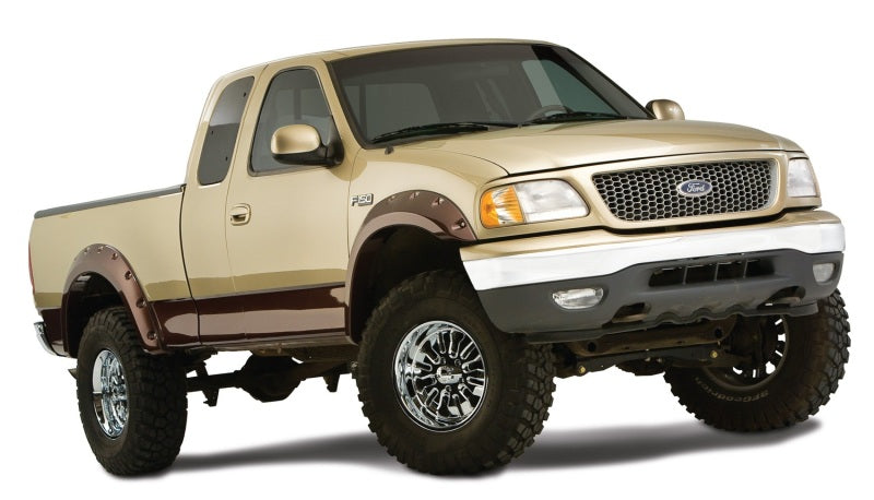 Bushwacker 20073-02 97-03 Ford F-150 Cutout Style Flares 2pc - Black