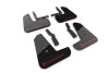 Rally Armor MF126-UR-BLK-RD 2024+ Ford Mustang Black UR Mud Flap w/ Red Logo