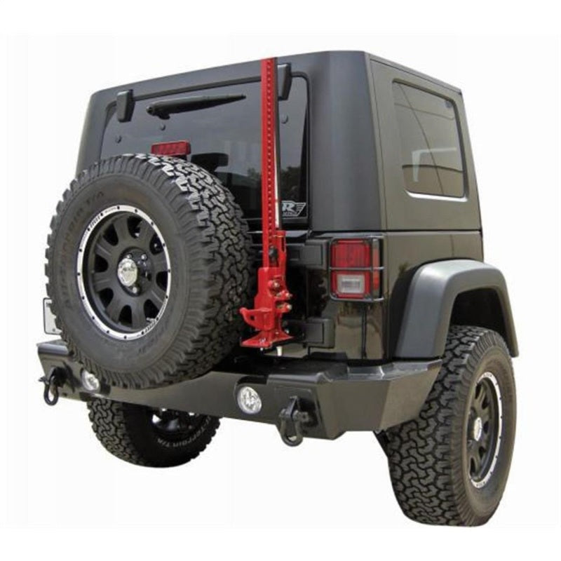 Rampage 88605 2007-2018 Jeep Wrangler(JK) Recovery Bumper Rear - Black