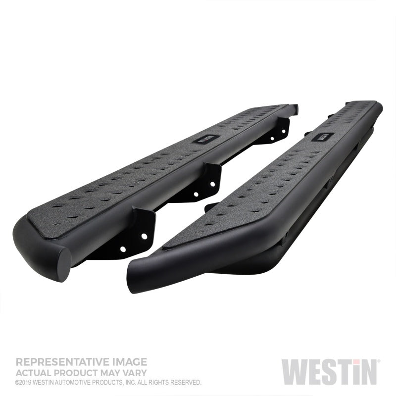 Westin 58-54165 2020 Jeep Gladiator Outlaw Nerf Step Bars - Textured Black