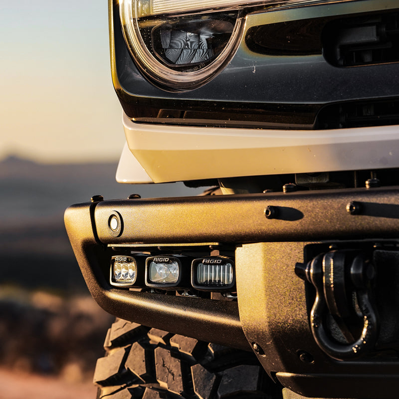 Rigid Industries 46731 2021+ Ford Mod Bumper Triple SR-M Fog Light Kit