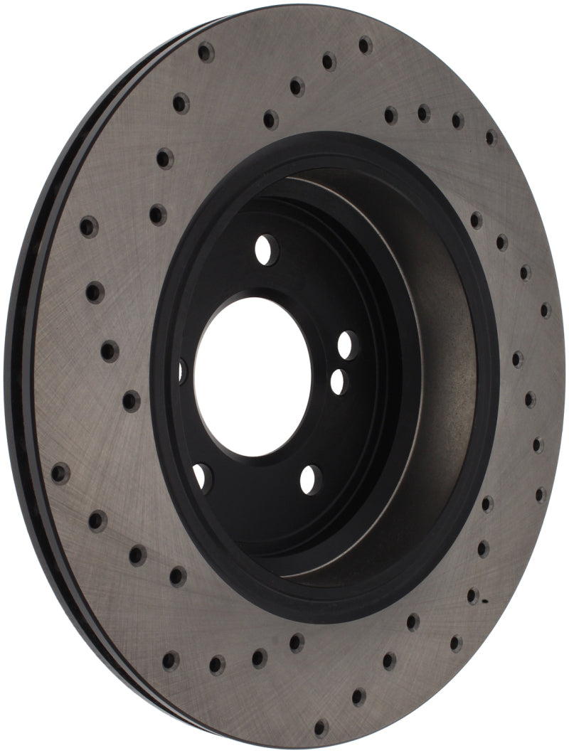 Stoptech 128.34054R StopTech 01-07 BMW M3 (E46) / 00-04 M5 (E39) Drilled Right Rear Rotor