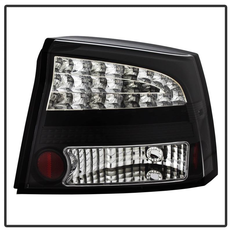 SPYDER 5002273 Spyder Dodge Charger 06-08 LED Tail Lights Black ALT-YD-DCH05-LED-BK