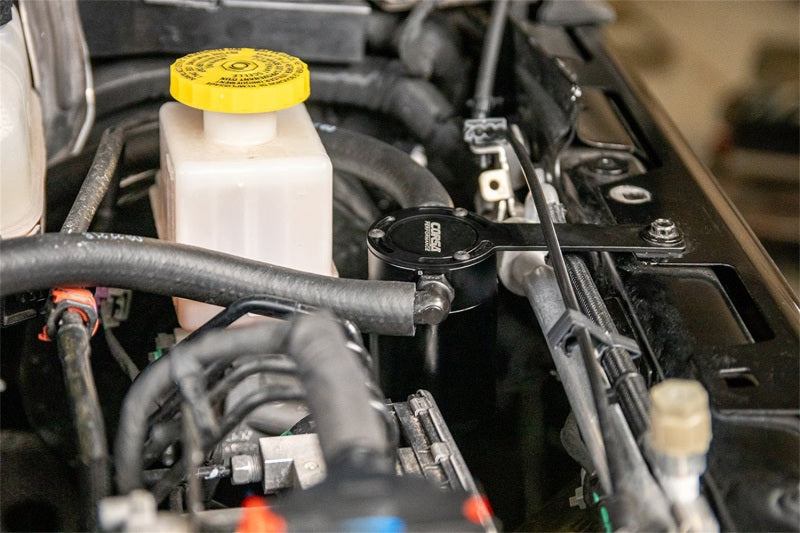 CORSA Performance CC0002 Corsa 2018-2025 Jeep Wrangler JL & JLU / Gladiator JT (3.6L) Oil Catch Can