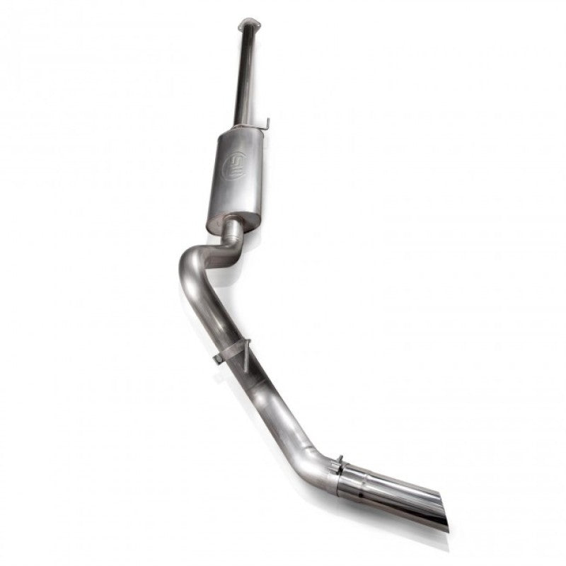 Stainless Works FTECOCB 2011-14 F-150 3.5L 3-1/2in Catback Chambered Muffler Factory Connection
