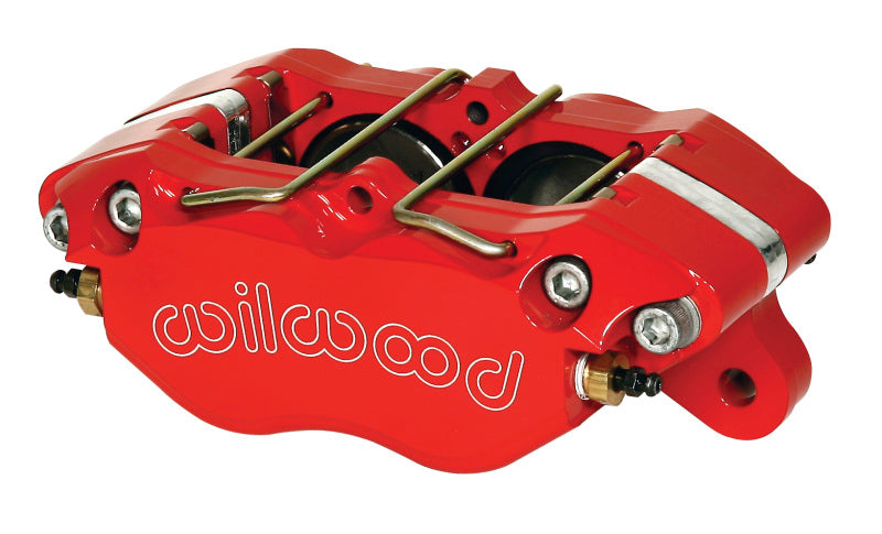 Wilwood 120-9693-RD Caliper-Dynapro 5.25in Mount - Red 1.75in Pistons .81in Disc
