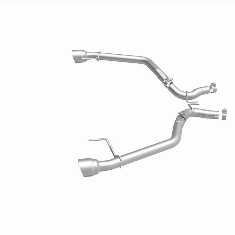 Magnaflow 19345 MagnaFlow 2015-2017 Ford Mustang V6 3.7L Race Series Axle Back w/ Dual Polished Tips