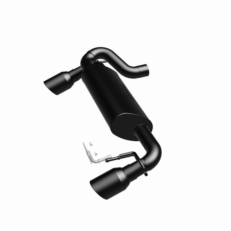 Magnaflow 19558 MagnaFlow 2021 Ford Bronco Street Series Axle-Back Exhaust w/ Dual Split Rear Style Exit- Black Tips