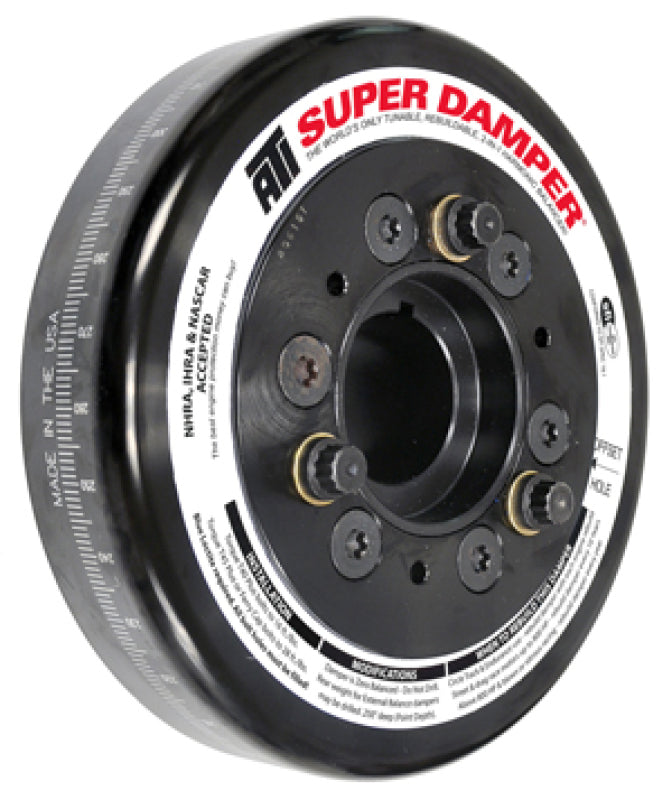 ATI ATI917242 Damper - 7.425in - Steel LW - 6/4 Grv - LS1/LS2 - F & V Body - 3 Ring