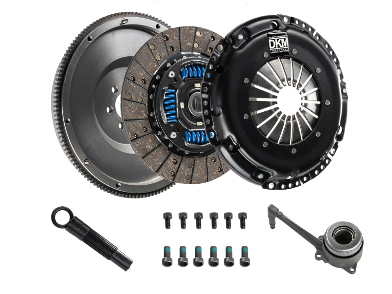 DKM Clutch MB-034-062 2.0 VW/Audi A3 FSI 6 Bolt Sprung Organic MB Clutch w/Steel Flywheel (440 ft/lbs Torque)
