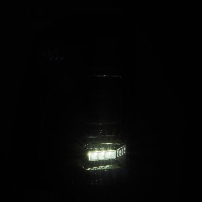 AlphaRex 640030 19-21 Dodge RAM 1500 Luxx-Series LED Tail Lights Alpha-Black w/Activ Light/Seq Signal