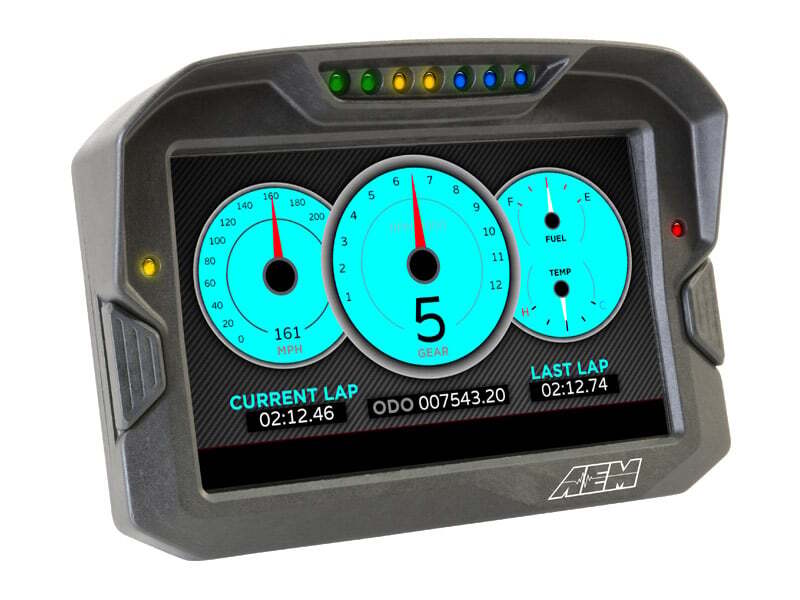 AEM 30-5700 CD-7 Non Logging Race Dash Carbon Fiber Digital Display (CAN Input Only)