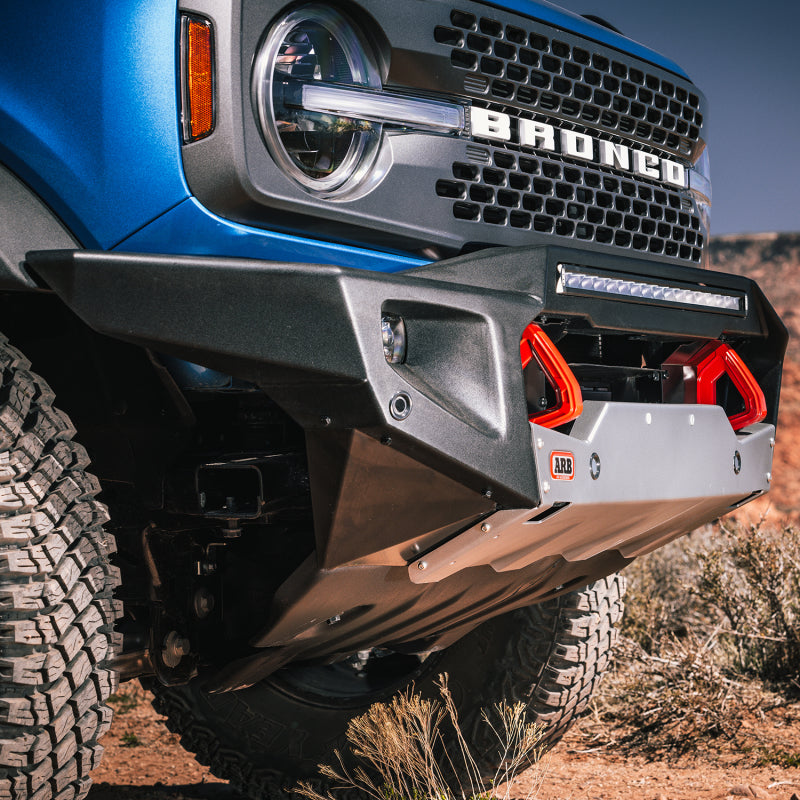 ARB 3280010 2021 Ford Bronco Front Bumper Wide Body - Non-Winch (Fit Kit NOT Included)