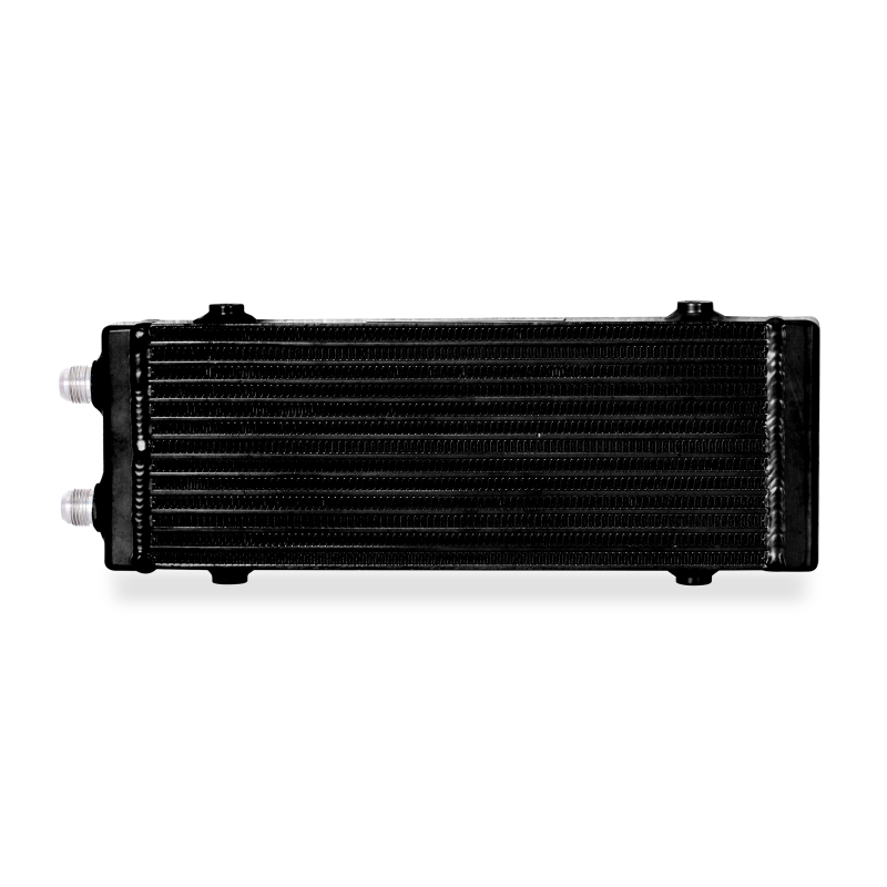 Mishimoto MMOC-DP-MBK Universal Medium Bar and Plate Dual Pass Black Oil Cooler
