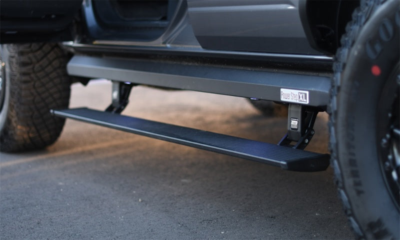 AMP Research 77140-01A 21-23 Ford Bronco 4 Door (Excl. Raptor) XL PowerStep - Black