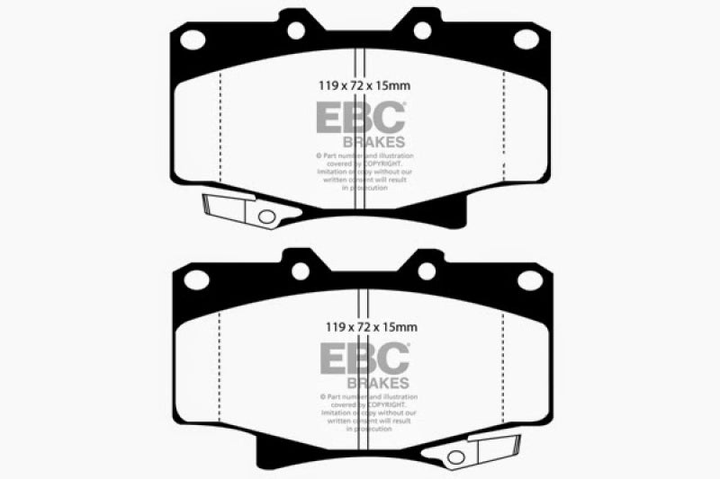 EBC DP6992 96-97 Lexus LX450 4.5 Greenstuff Front Brake Pads