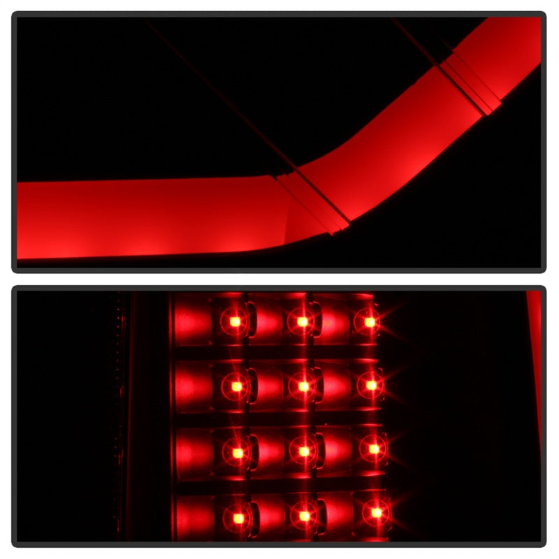 SPYDER 9042195 xTune 09-14 Ford F-150 Light Bar LED Tail Lights - Black Smoke (ALT-JH-FF15009-LBLED-BSM)