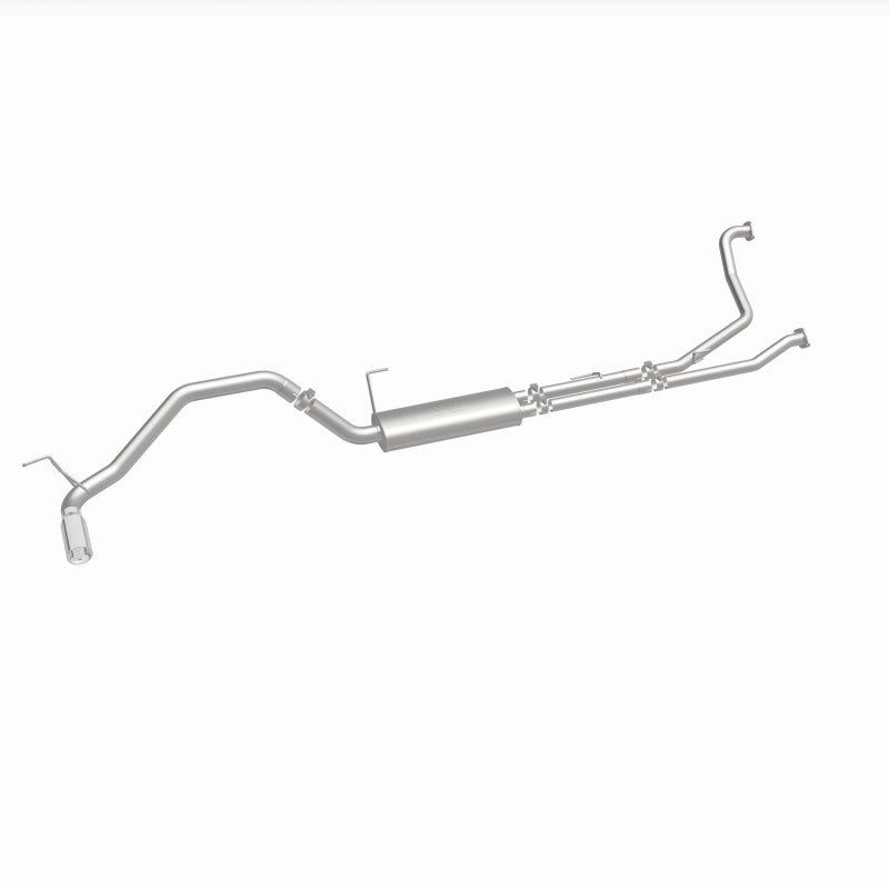 Magnaflow 19421 MagnaFlow CatBack 07-15 Nissan Titan V8 LGAS/LFLEX Single MF Polished Stainless Exhaust