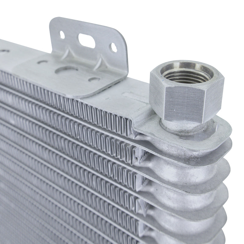 Mishimoto MMTC-SP-13SL 13-Row Stacked Plate Transmission Cooler - Silver