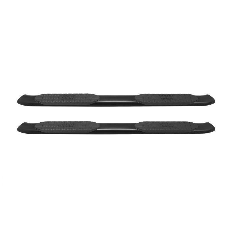 Westin 21-53725 2014-2018 Chevy Silverado 1500 Crew Cab PRO TRAXX 5 Oval Nerf Step Bars - Black