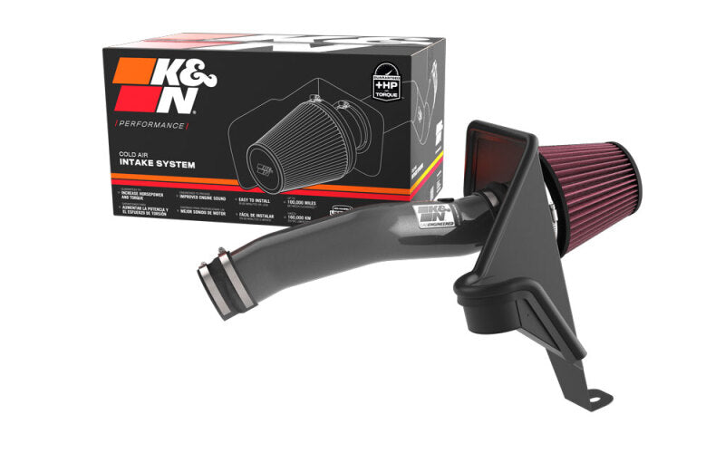 K&N Engineering 77-1587KC K&N 22-24 Jeep Grand Cherokee L/WL 3.6L V6 Performance Air Intake System