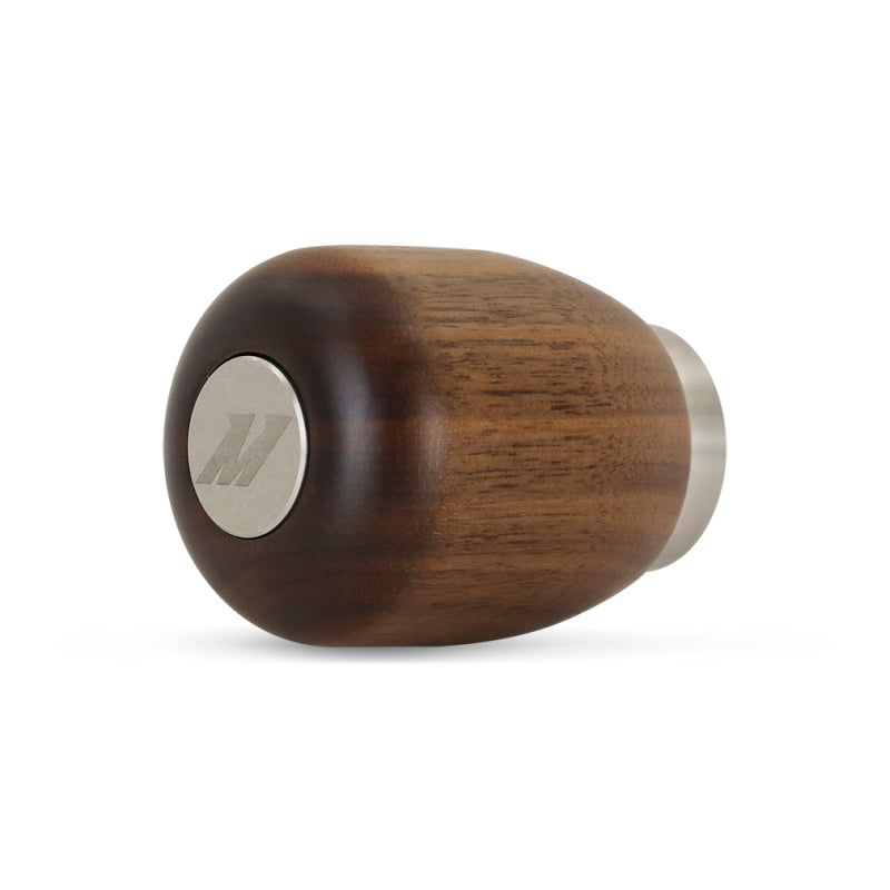 Mishimoto MMSK-WD-SWN Short Steel Core Wood Shift Knob - Walnut