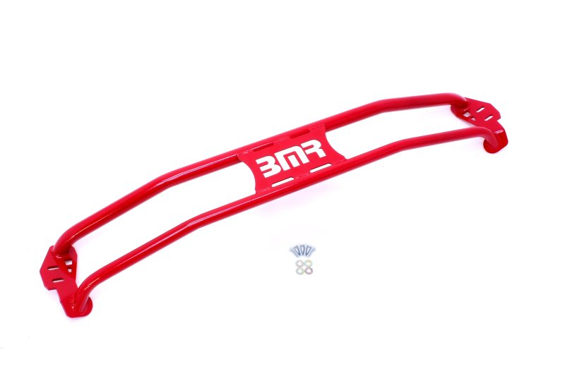 BMR Suspension STB017R BMR 11-15 5th Gen Camaro Front 2-Point Strut Tower Brace - Red